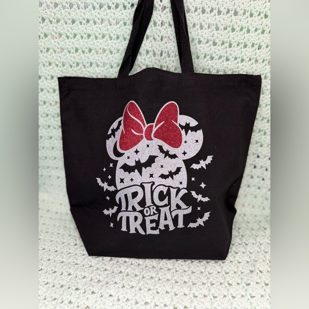 Large Tote Bag: Trick or Treat